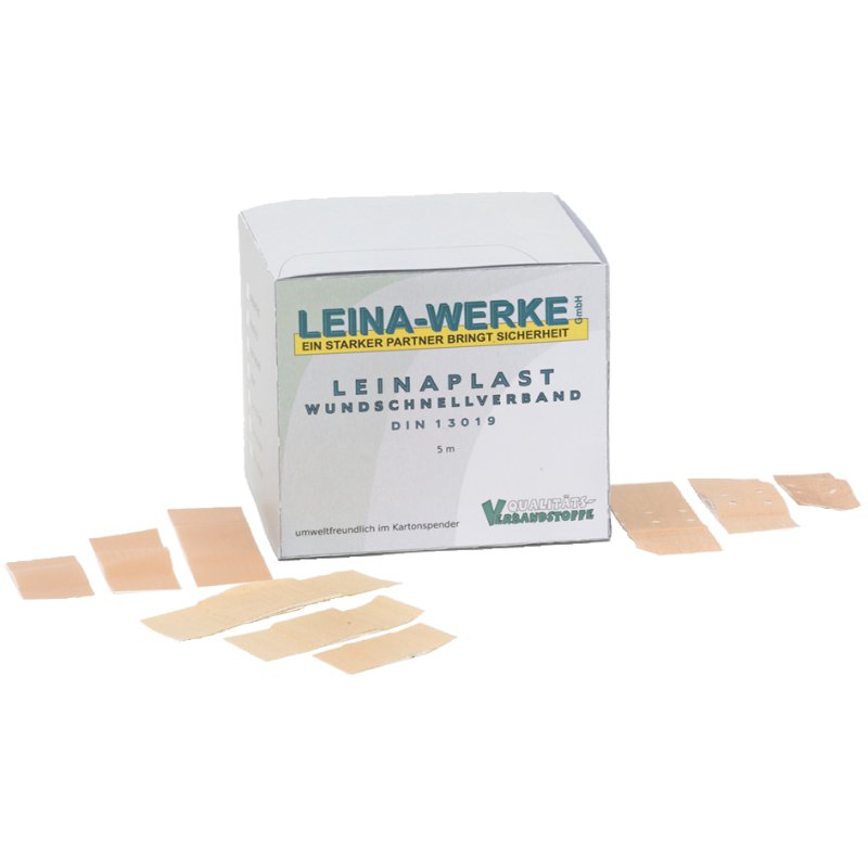 LEINA-WERKE pansement élastique, couleur chair, 1 m × 4 cm